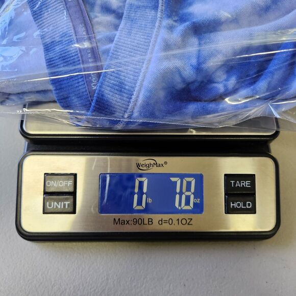 Calvin Klein Womens Athletic Top Size 2X Tie Die Hippie Gypsy Retro Athaleisure - Picture 12 of 12